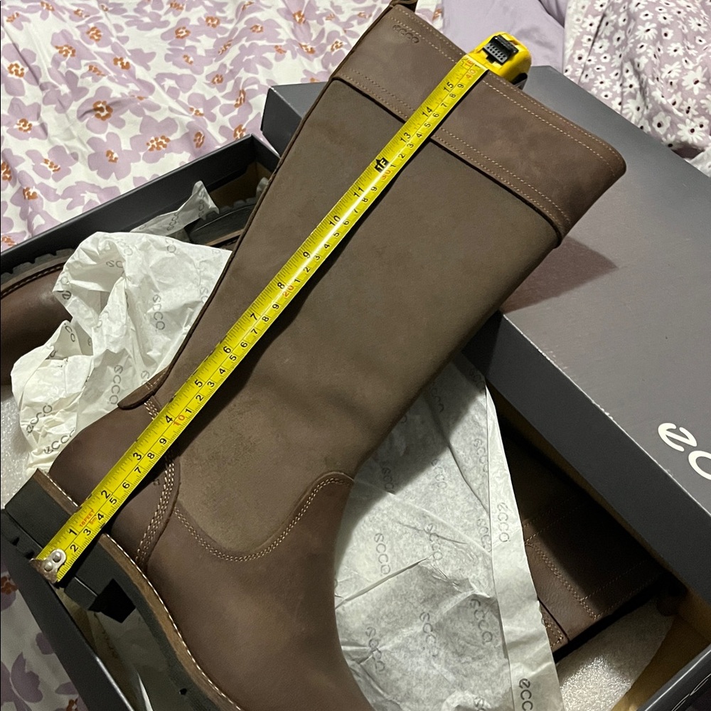 New in Box - Ecco “Elaine”
Dark Brown Leather Tall Boots - Picture 9 of 9
